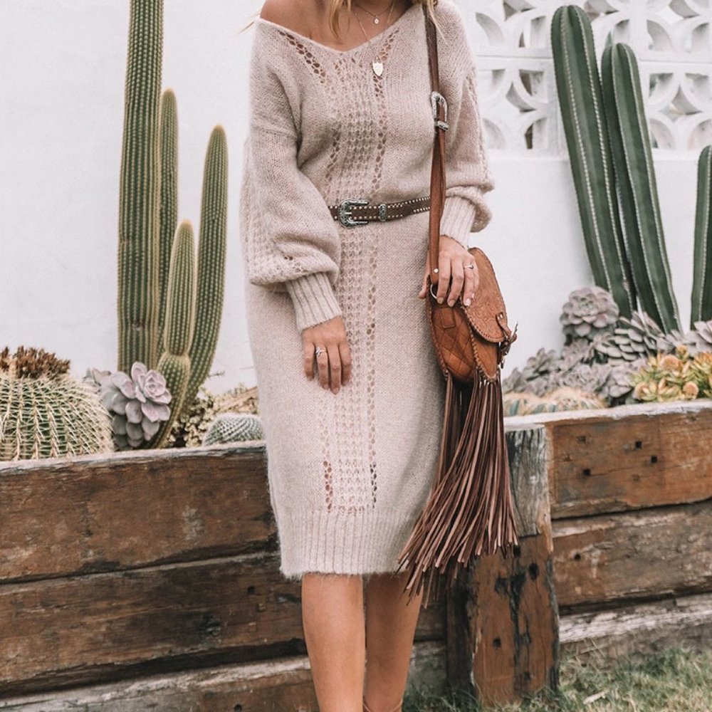 Spell & The Gypsy Collective Knit Midi Dress | SizeS - Picture 2 of 4